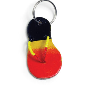 African Sandal Key Chain