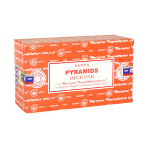 Satya: Pyramids Incense – 15 g (12-Pack)