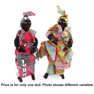 African Cloth Doll: SMALL