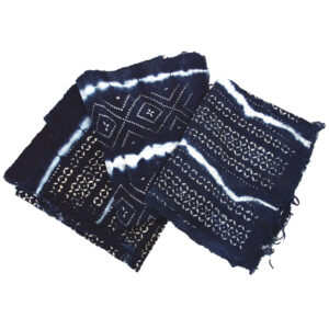 Indigo Hand Spun Fabric – Washed