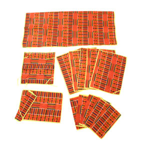 Kente Design Table Set #1