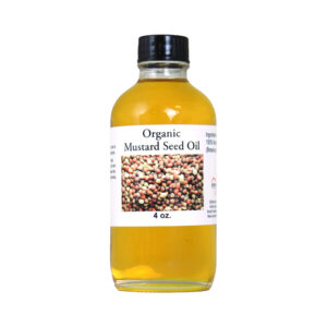 Organic Mustard Seed Oil – 4 oz.