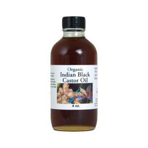 Organic Indian Black Castor Oil – 4 oz.