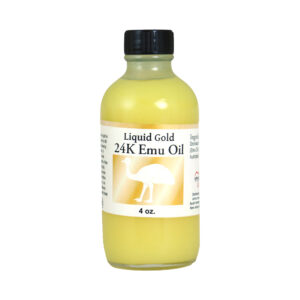 Liquid Gold 24K Emu Oil – 4 oz.