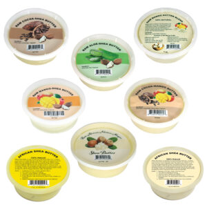 Set Of 8 Raw Butters