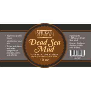 Dead Sea Mud: 10 oz.