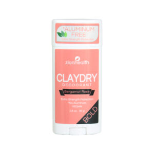 ClayDry Bold Deodorant – Bergamot Rose