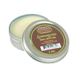 Afrikan Republic: Shea Butter – Lemongrass: 1 oz.