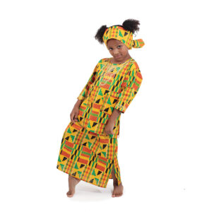 Children’s Kente Skirt Set: Style #2: Small