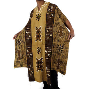 Grand Bubu Mud Cloth Robe: Design