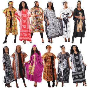 Set Of 12 Assorted Kaftans