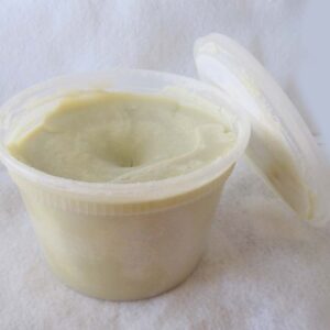 100% Natural African Shea Butter: 14 oz – White