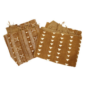 Authentic Mud Cloth: Mustard Dark