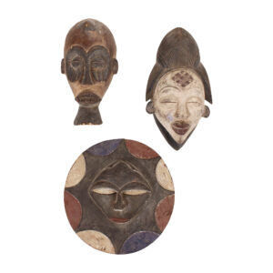 Cameroon Wooden Mask: Over Stock