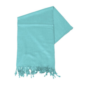 Pashmina Scarf: Light Blue