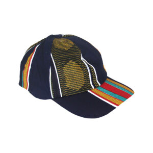 African Print Caps: Style D