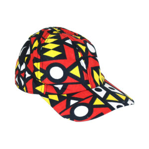 African Print Caps: Style B