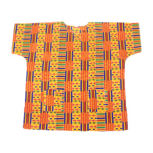 Bold Ankara Print Dashiki: Style R