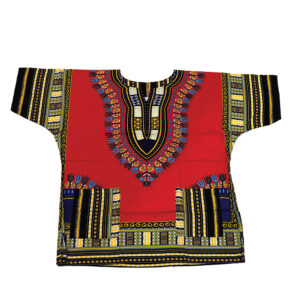 Traditional Dashiki: Red             LG