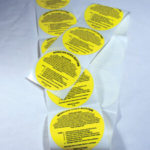 12 oz. Shea Butter Labels: Set Of 12