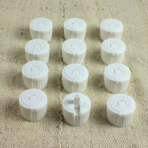 Set Of 12 Flip-Top Spout Caps