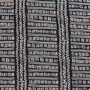 Wealth & Luxury Mud Print Fabric: 6 Yds