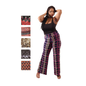 Set Of 6 ASSRTD Stretch Palazzo Pants: B