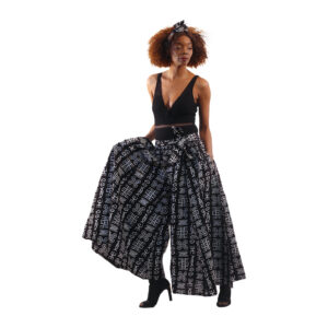 Bold Ankara Print Palazzo Pants: Style Q