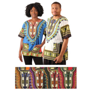 Set Of 12 Sized Dashikis ASSORTED