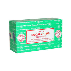 Satya: Eucalyptus Incense – 15g (12-Pack Box)