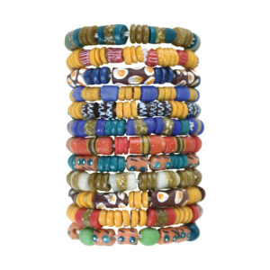 Ghana Trade Bead Bracelet: ASSORTED