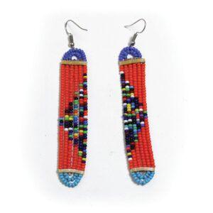 Maasai Long Slim Earrings – ASSORTED