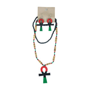 Pan Africa Ankh Necklace Set: ASSORTED