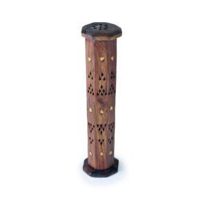 Wooden Incense Burner – Octagon Tower