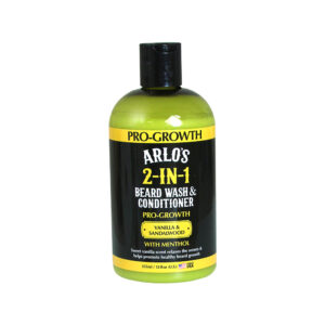 Arlo’s: Vanilla & Sandalwood 2-IN-1 Pro-Growth Beard Wash & Conditioner – 12 oz.