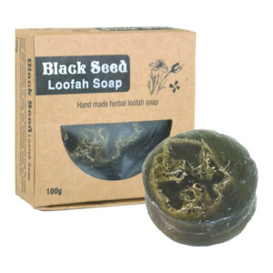 Black Seed Loofah Soap