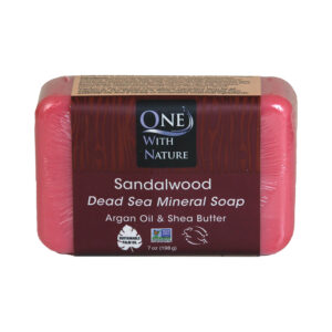 Dead Sea Minerals: Sandalwood Soap – 7 oz.