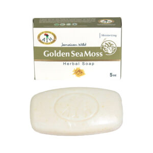 African Indian Herbs (AIH): Golden Sea Moss Soap – 5 oz.