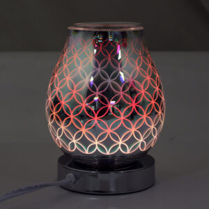 Color Changing Lattice Oil Burner