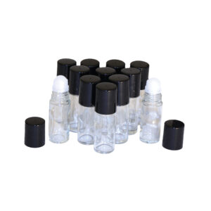 1 oz. Glass ROLL-ON Bottles – Set Of 12