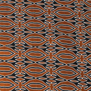 Brown/Black Branch Print Fabric 6 Yd